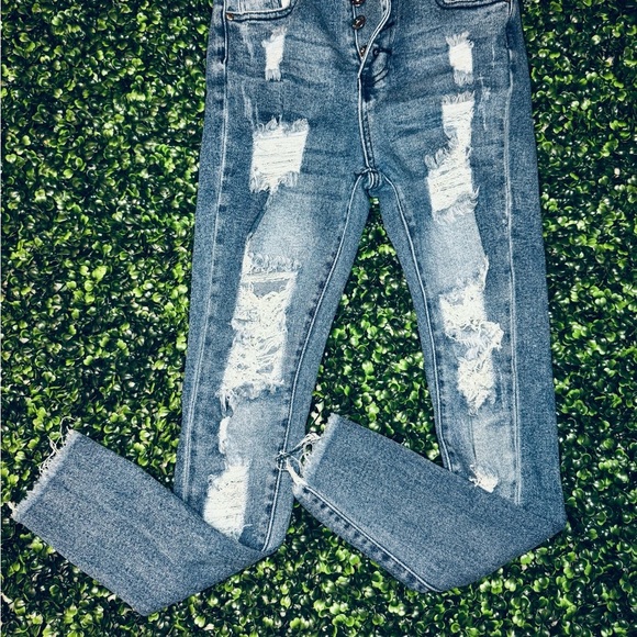 Blue Savvy High rise Jeans - Picture 2 of 3